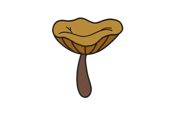 Round Mushroom Plant Embroidery Review